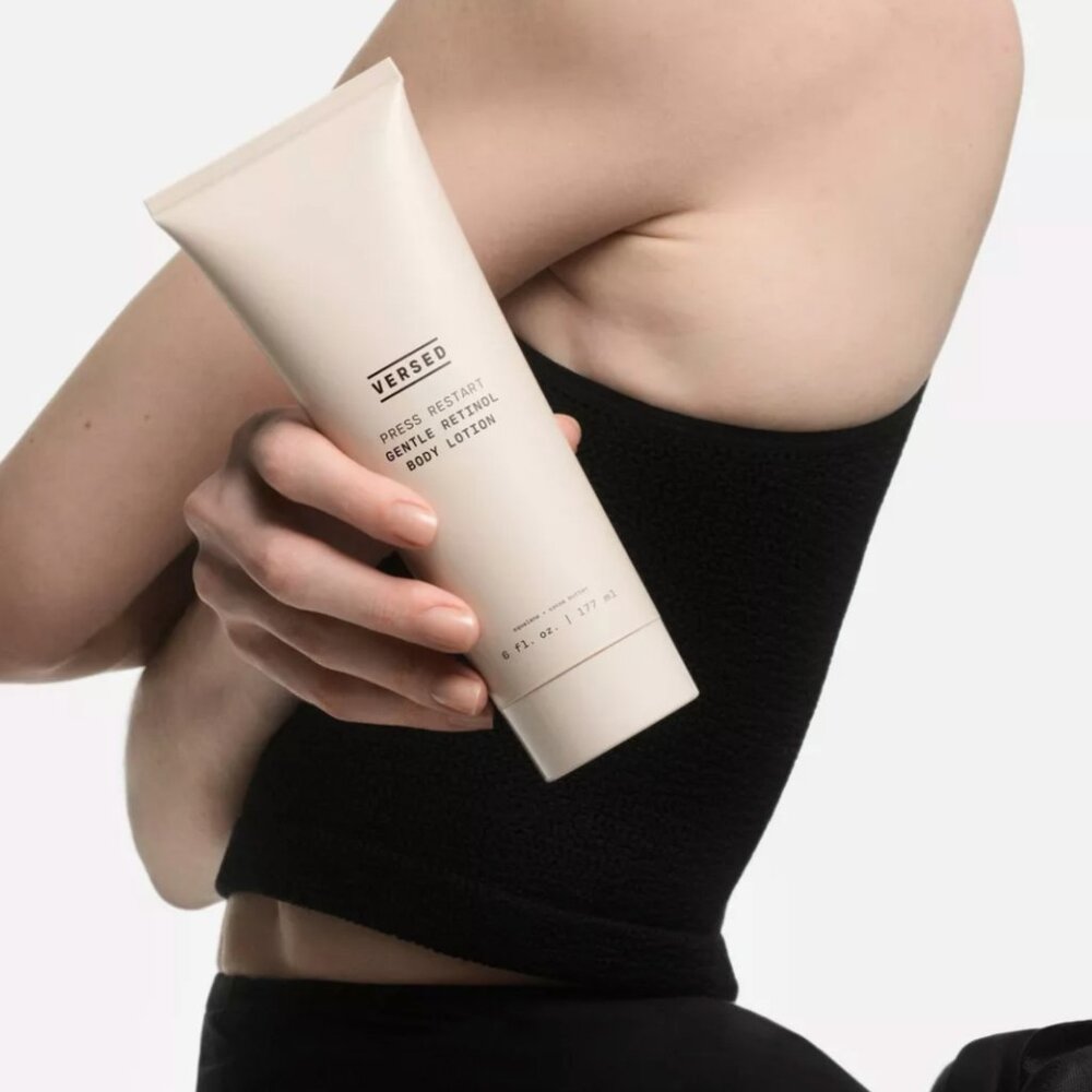 NWT - Sealed Versed Press Restart Gentle Retinol Body Lotion Unscented - 6 fl oz